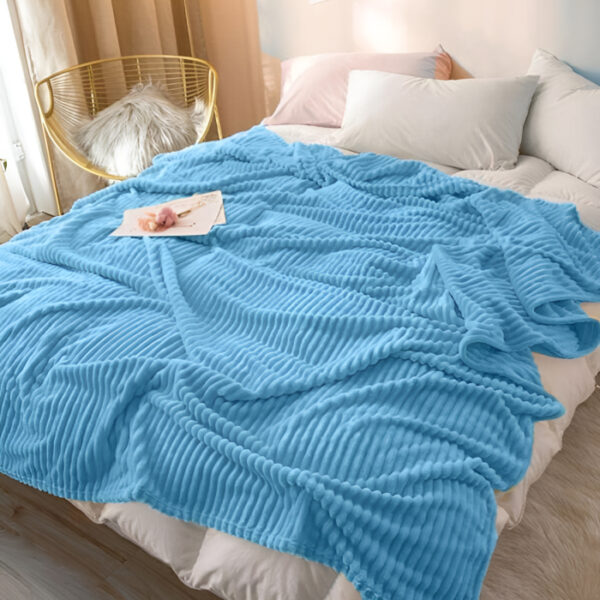 Меко одеяло двулицево wellsoft 210x230 см топло и пухкаво