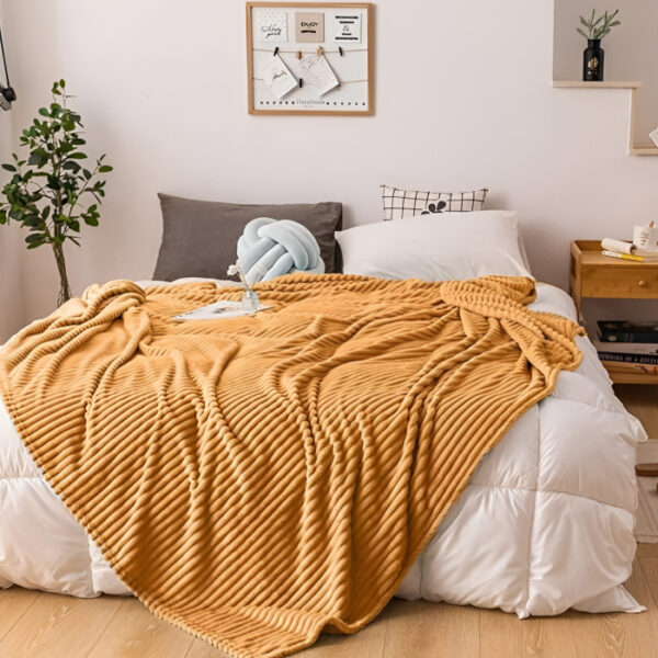 Текстурно одеяло Single Fit 170x230 см с уникална мека текстура