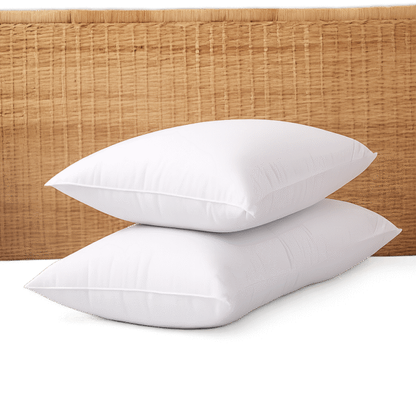 Силиконова възглавница комплект 2 броя 1000г памучен калъф мека