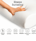 Спане ортопедична възглавница мемори пяна правилна позиция