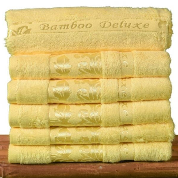 Бамбукова хавлия 50x90 см органична мека от бамбук и памук
