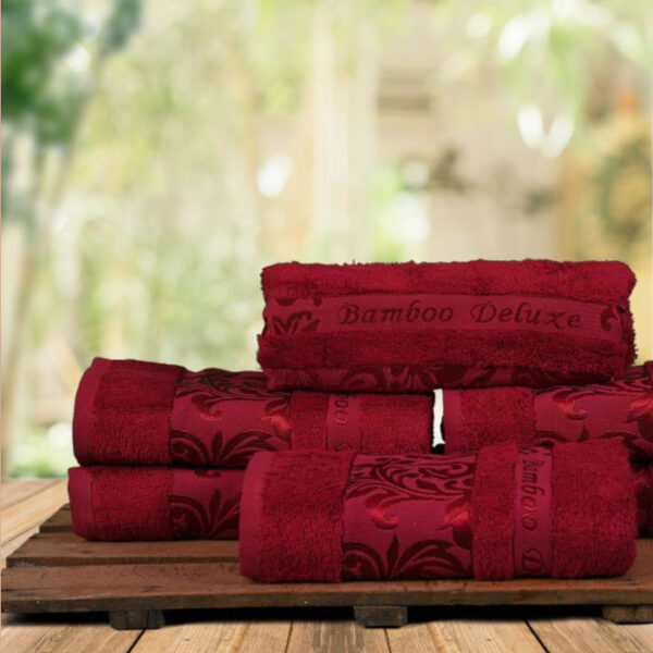 Бамбукова хавлия 50x90 см органична мека от бамбук и памук