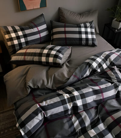 Комплект спално бельо King Size Burnberry опаковка