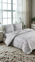 Спално бельо Lizbo Ranforce в модерна спалня