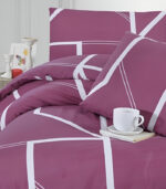 Спално бельо лилав комплект 4 части - Image 2