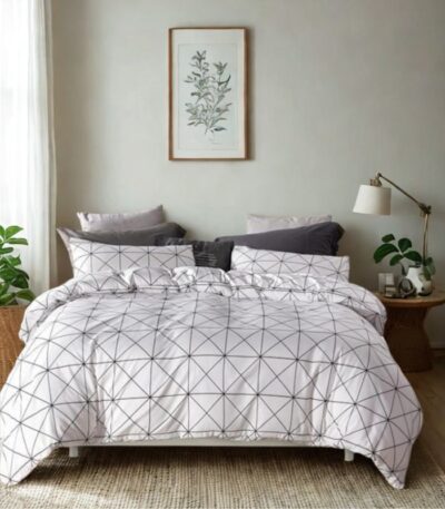 спално бельо Pandora бял 200x220 4 части