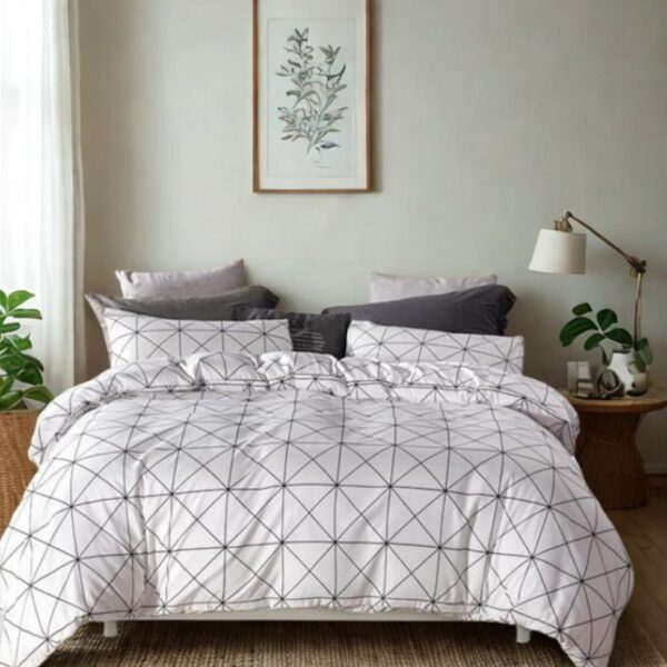 спално бельо Pandora бял 200x220 4 части