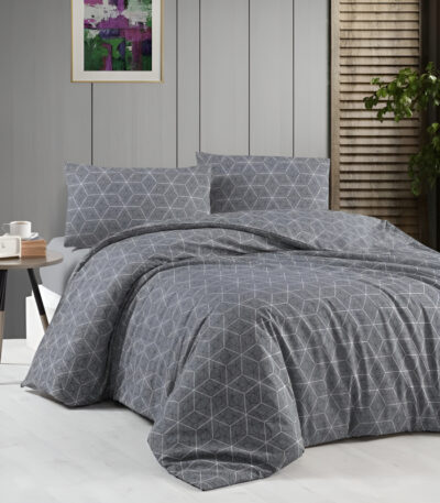 Paros луксозно памучно спално бельо с ластичен чаршаф за двойно легло 200x220 см