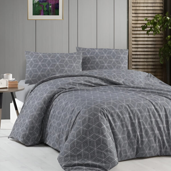 Paros луксозно памучно спално бельо с ластичен чаршаф за двойно легло 200x220 см