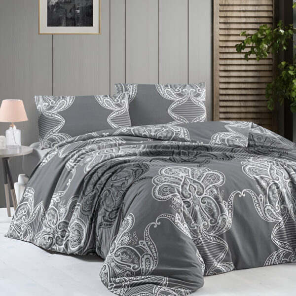 Tivoli луксозно памучно спално бельо с ластичен чаршаф за двойно легло 200x220 см