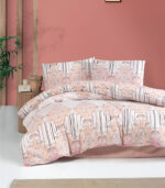 Спално бельо в топъл тухлен оттенък - стилно и уютно решение за спалнята