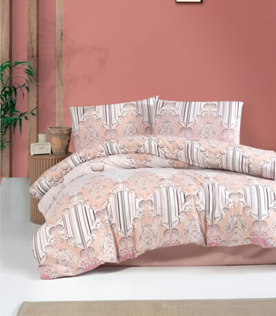 Спално бельо в топъл тухлен оттенък - стилно и уютно решение за спалнята