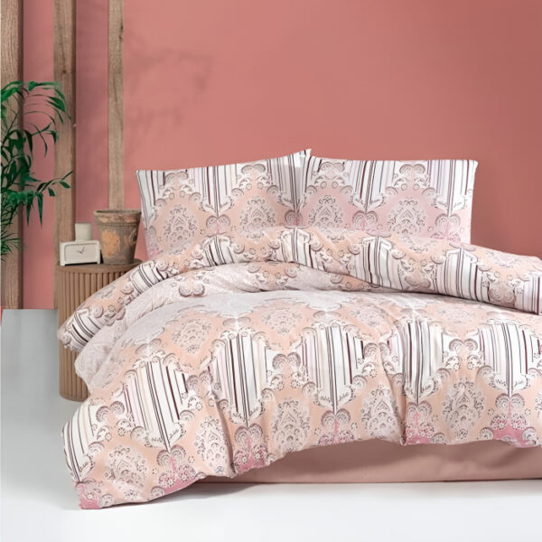 Спално бельо в топъл тухлен оттенък - стилно и уютно решение за спалнята