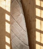 Памучна хавлия 70x140 см бежова за баня