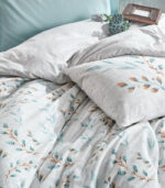 CottonBox Lendell минт ранфорс капитониране текстура детайл