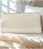 Ортопедична възглавница против хъркане мемори пяна 58x31 см алое вера