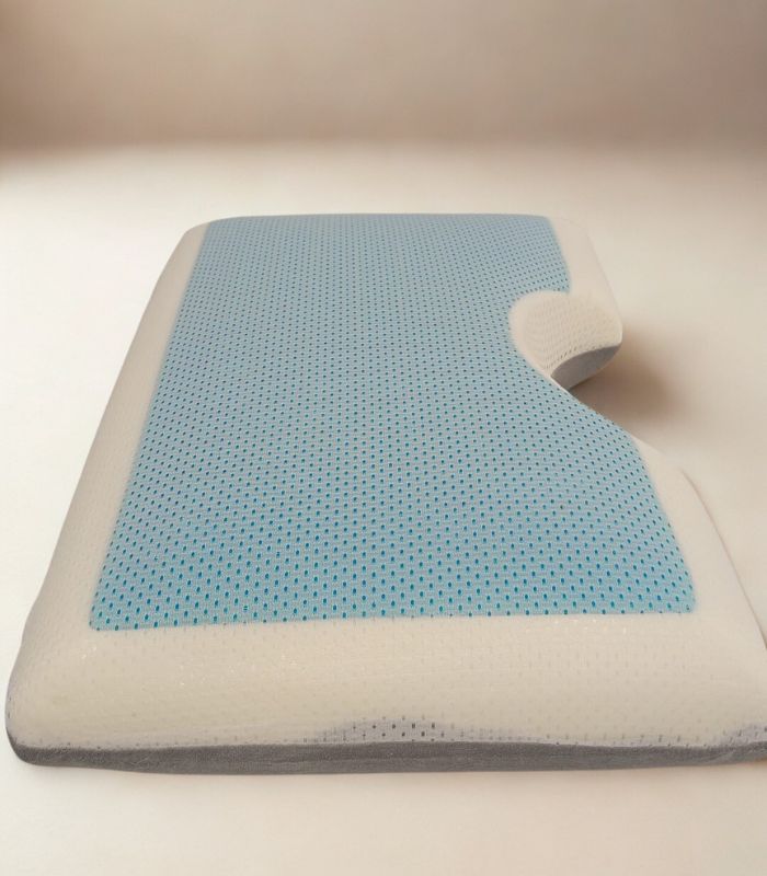 Ортопедична възглавница Nanojel охлаждащ гел слой мемори пяна 56x36