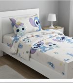 Детско спално бельо със сини анимационни герой