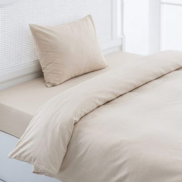 Детско спално бельо в топло бежово