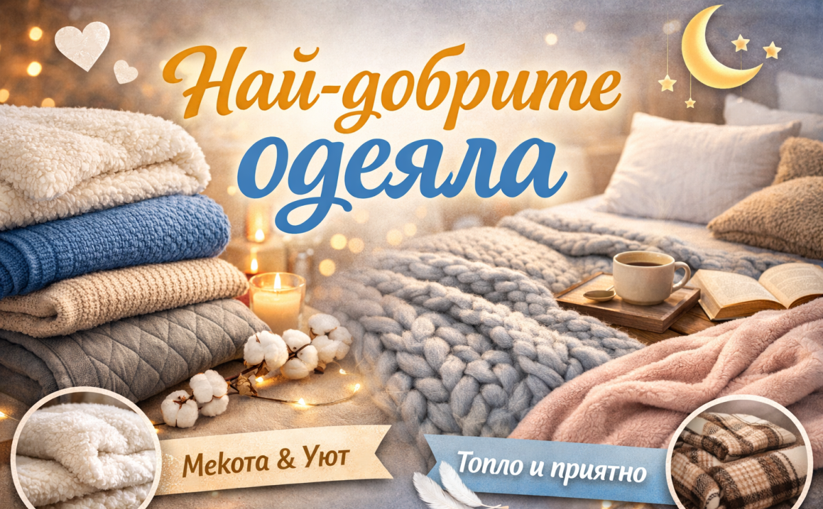 Качествени одеяла от Hrimar Comfort – памучни, вълнени и синтетични одеяла